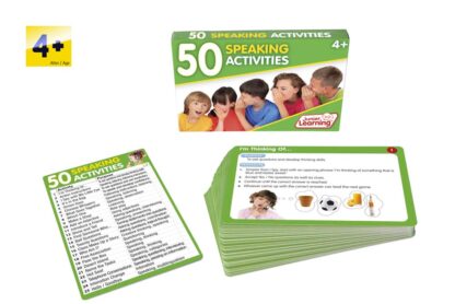 Speaking & Listening 50 Activities Cards. JL350